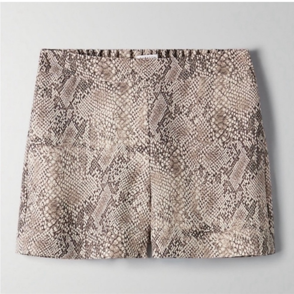 Babaton Conan shorts- snakeskin print